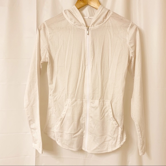 Buffbunny Collection Jackets & Blazers - Buffbunny Collection White Spice Jacket Mesh